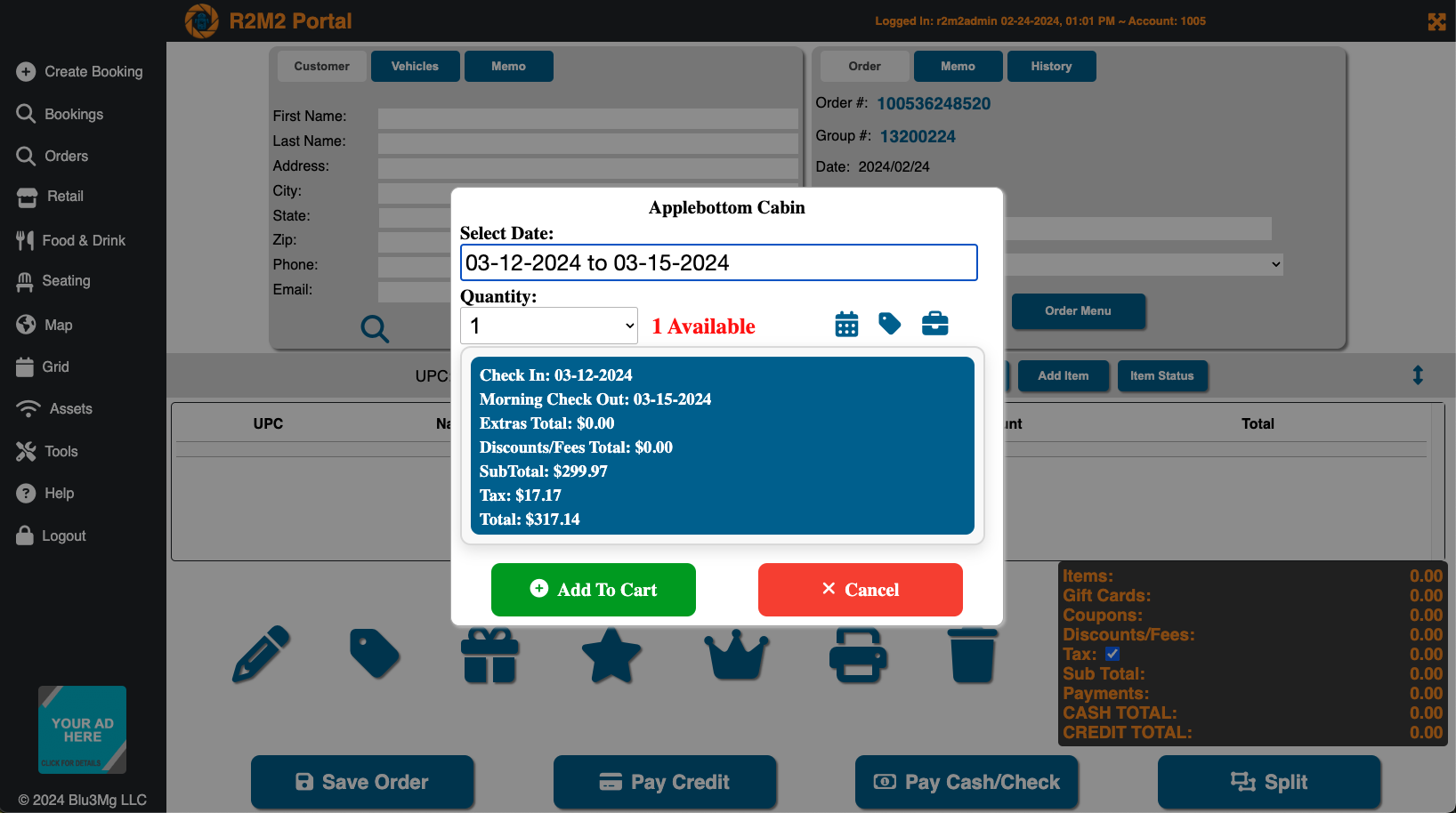 screenshot of R2M2 Solutions